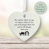personalised-porcelain-hanging-heart-you-will-always-have-me-gift|UV4213|Luck and Luck| 1